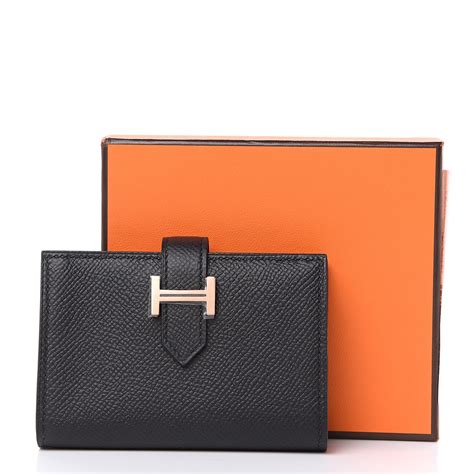 hermes epsom mini bearn wallet etain|HERMES Epsom Mini Bearn Wallet Etain .